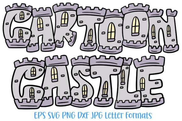 Cartoon Castle Font History Medieval ABC: A Designer's Guide