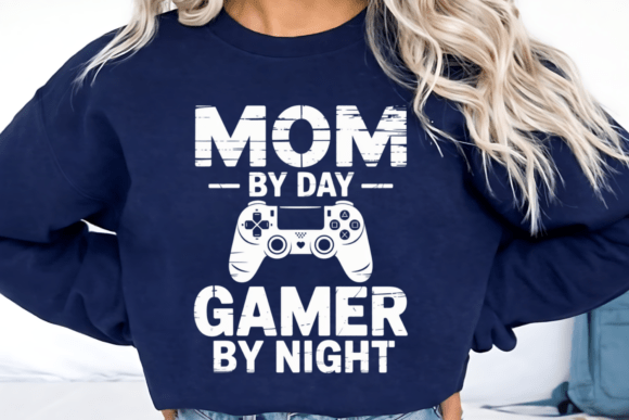 Celebrating Dual Worlds: The Mom by Day Gamer by Night PNG