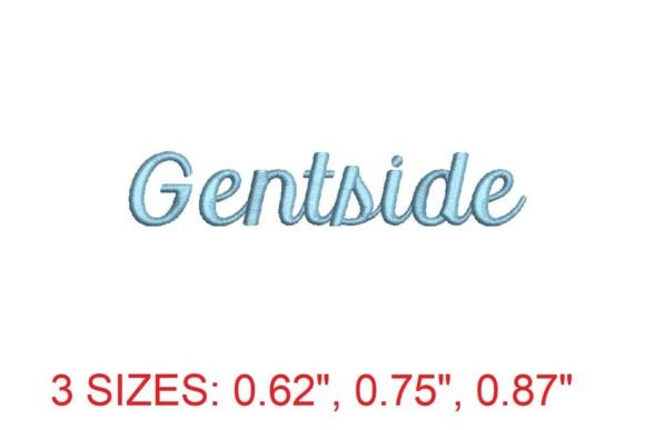 Gentside Embroidery Font: A Typeface Built for Texture