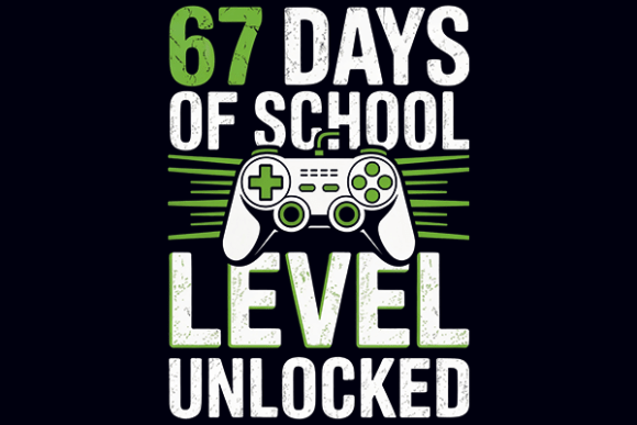Level Up Your Designs: Mastering the 67 Days of School PNG