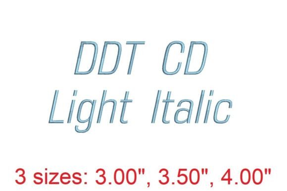 Mastering Embroidery Text with DDT CD LT IT Font
