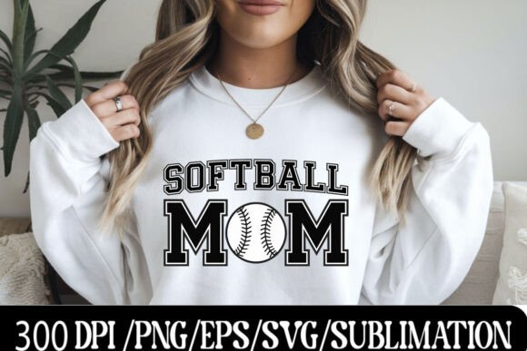 More Than a Font: Capturing Team Spirit with Softball Mom Typography