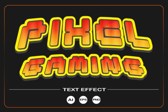 Pixel Game Text Effect: Retro Vibes for Modern Designs