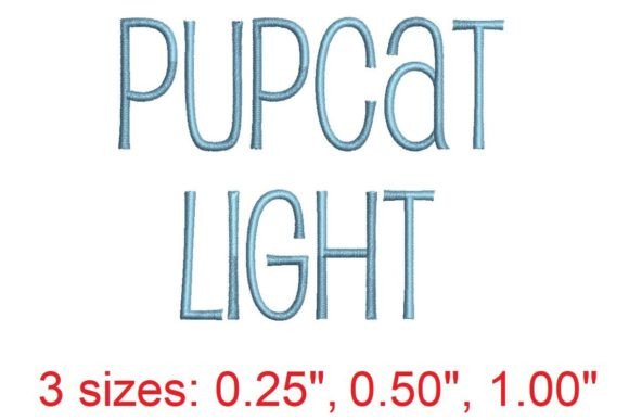 Pupcat Light: A Playful Touch for Your Embroidery Projects