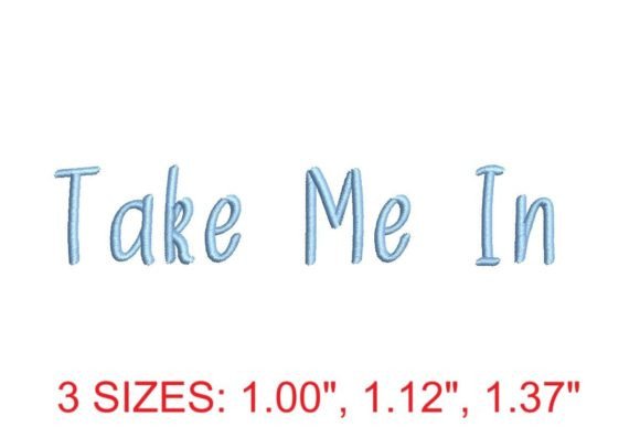 Take Me In: The Embroidery Font That Feels Like a Handwritten Secret